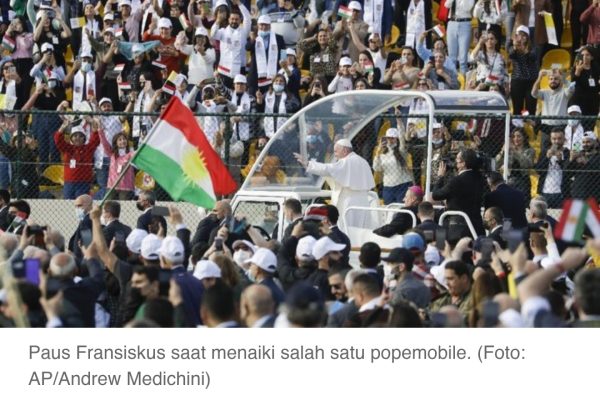 Mobil Paus Fransiskus Bakal Jadi Klinik Keliling untuk Anak-anak di Gaza