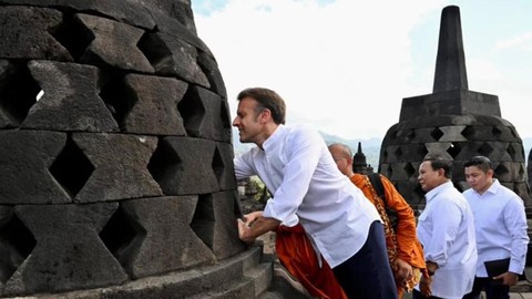 Apa Itu Kunto Bimo, Mitos di Candi Borobudur yang Dicoba Macron?