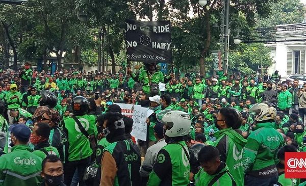 Demo Ojol Besar-besaran 20 Mei, Warga Diminta Hindari Tiga Lokasi Ini