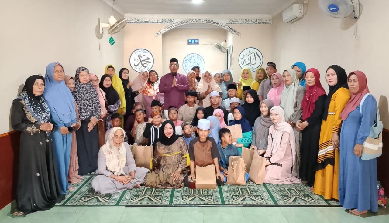 Majelis Baitul Huffadz dan MT Kaum Ibu Santuni Anak Yatim Jelang Tahun Baru Islam 1447H